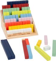 Small Foot - houten rekenblokken in box, 100dlg. - thumbnail