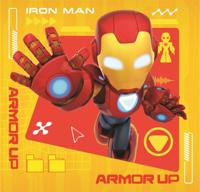 CLEMENTONI - 3x48 stuks - Vierkant Iron Man en zijn geweldige - thumbnail