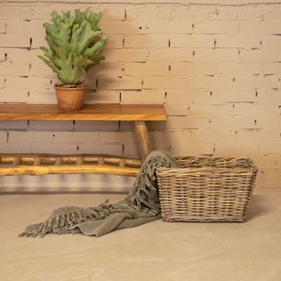 Lademand Pien - rotan/bruin - 43x33x25 cm