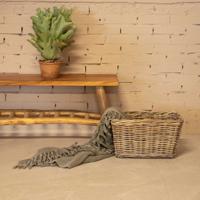 Lademand Pien - rotan/bruin - 43x33x25 cm - thumbnail