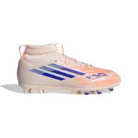adidas F50 Sparkfusion League Gras / Kunstgras Voetbalschoenen (MG) Kids Oranje Blauw - thumbnail