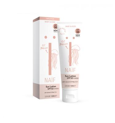 Zonnebrand Lotion Parfumvrij voor Baby & Kids SPF50