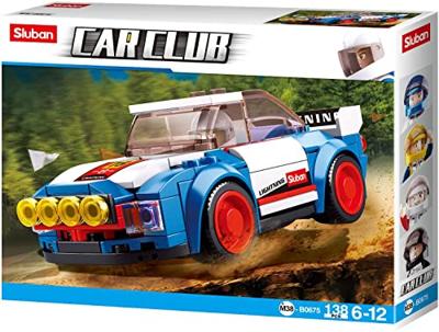 Sluban Rally Car bouwstenen set (M38-B0675)