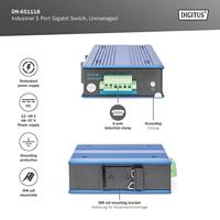 Digitus DN-651118 DN-651118 Industrial Ethernet Switch 5 poorten 10 / 100 / 1000 MBit/s - thumbnail