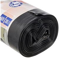 OFFICE products vuilniszak, LDPE, 22 micron, 60 liter, zwart, rol van 20 stuks - thumbnail