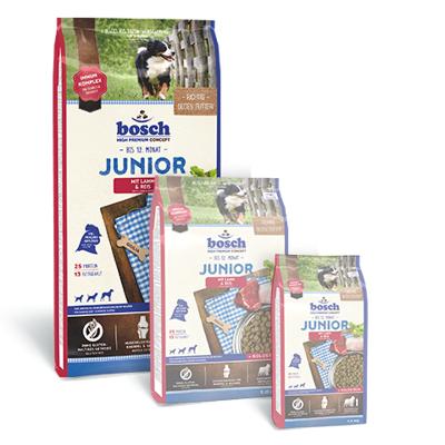 Bosch Junior met lam & rijst hondenvoer 15 kg