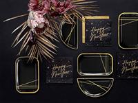 Metallic Gouden Servetten 20 stuks - thumbnail
