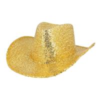 Hoed Rodeo Party goud - thumbnail