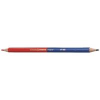 Stabilo original - kleurpotlood - half rood-half blauw (87/815) - thumbnail