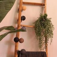 Emerald kunstplant hangend in pot bamboe 50 cm - thumbnail