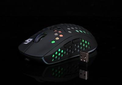 Draadloze 6-knops gaming muis, herlaadbaar Li-ion