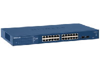 NETGEAR ProSAFE Smart Switch - GS724T - 24 Gigabit Ethernet poorten - thumbnail