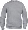 Clique 021030 Basic Roundneck - Grijsmelange - XS Clique 021030 Basic Roundneck - Grijsmelange - XS