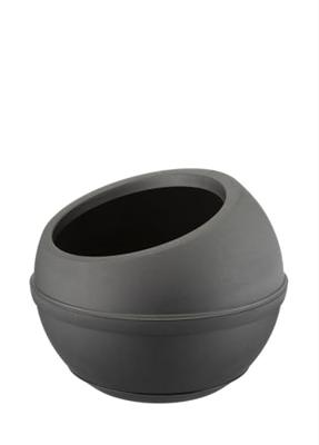 Bama sfera bloempot 23l 40.5x32 cm antraciet