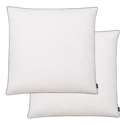VidaXL Kussens 2 st licht 80x80 cm dons-/verenvulling wit VidaXL Kussens 2 st licht 80x80 cm dons-/verenvulling wit