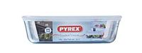 Pyrex Cook en Freeze schaal met deksel 22x17x6cm 1,5 liter - thumbnail