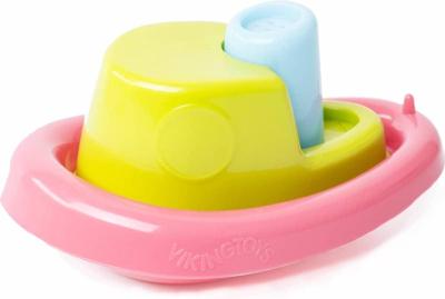 Mertex Viking stoombootje in pastel kleuren