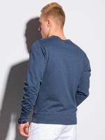 Ombre - Heren Sweater - Blauw - Zachte Stof - Ronde Hals - thumbnail