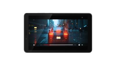 Lenovo Tab M7 Tablet, 17,8 cm (7 inch) HD, MediaTek MT8765, 1 GB RAM, 16 GB eMMC, Android 9 Pie, WiFi + Bluetooth, 4G LTE, grijs