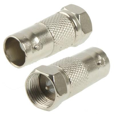 BNC-aansluiting naar F-stekker