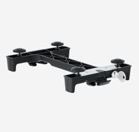 Racktime adapterplaat Snap-It 2.0 met slot en voeten - thumbnail