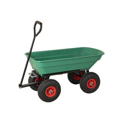 Bolderkar tuin kiepkar kunststof bak 845x475x165mm