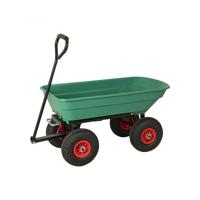 Bolderkar tuin kiepkar kunststof bak 845x475x165mm - thumbnail