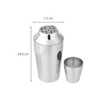 Cocktailshakerset van roestvrij staal 400 ml en alcoholdispenser van 2 en 4 cl - FACKELMANN - Bar Concept - thumbnail