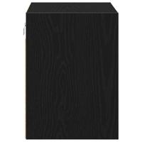 Garagewandkast spaanplaat zwart - thumbnail