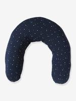 Borstvoedingskussen + beschermhoes Bio Collection donkerblauw/sterren - thumbnail