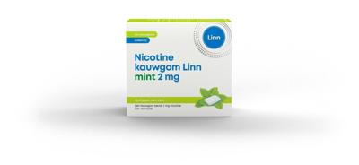 Linn Nicotine Kauwgom Mint 2mg Linn Nicotine Kauwgom Mint 2mg