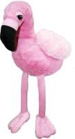 Van Der Doelen Pluche flamingo 18 cm leuk om te knuffelen - thumbnail