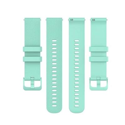 Garmin Venu 3s / Vivoactive 4s / Venu 2s / Vivomove 3s / Forerunner 255s - Sportband met motief - Turquoise