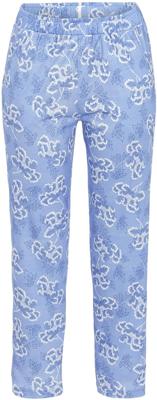 Blauwe pyjamabroek bloemen Ringella