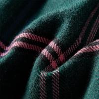 Kinderrok geruit patroon 116 donkergroen - thumbnail