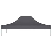 VidaXL Partytentdak 270 g/m² 4,5x3 m antracietkleurig - thumbnail