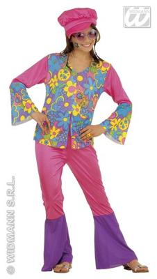 Carnavalspak kinderen: Hippie meisje
