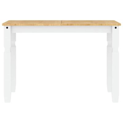 5-delige Eethoek Panama massief grenenhout wit