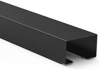 Hama Magnetische Kabelgoot 55 Cm Voor Bevestiging Aan Een Tafelpoot Zwart - thumbnail