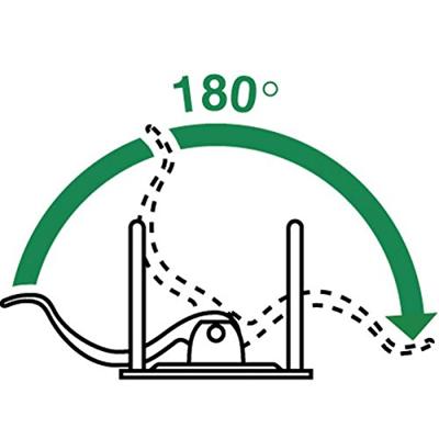 Leitz 180° ordner, A4, uit PP, rug van 8 cm, lichtgroen Leitz 180° ordner, A4, uit PP, rug van 8 cm, lichtgroen