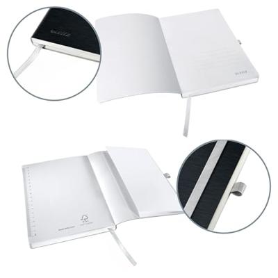 Leitz 44531094 Notitieboek Blanco Satijn-zwart Aantal paginas: 80 DIN A5 Leitz 44531094 Notitieboek Blanco Satijn-zwart Aantal paginas: 80 DIN A5