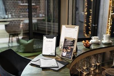 Sigel KB100 Menuklembord DIN A4 Zwart (b x h) 23 cm x 33 cm