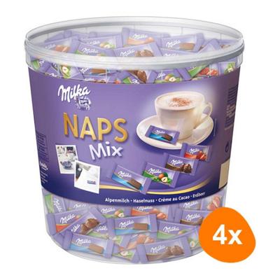 Milka - Naps Mix - 4x 1kg