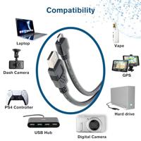 C2G C2G / Kabels naar Go A Mannelijke naar Micro-USB B Mannelijke Kabel 3 Meter Zwart - thumbnail