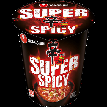 Nongshim Shin Red Super Spicy Cup 68 g bij Jumbo