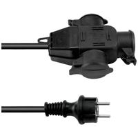 Eurolite EUROLITE 240v verlengkabel 3 voudig 3 meter - thumbnail