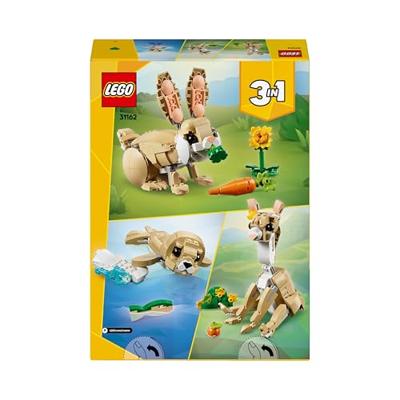 LEGO Creator 31162 3-in-1 Het schattige konijntje - Bouwset voor meisjes vanaf 8 jaar - thumbnail