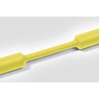 HellermannTyton 305-09504 Krimpkous zonder lijm Geel 9.50 mm 4.80 mm Krimpverhouding:2:1 per meter - thumbnail