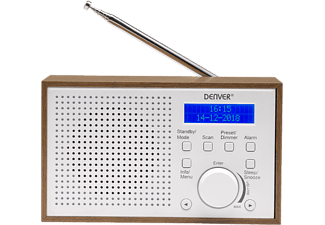 Denver DAB-46 Radio DAB+, VHF (FM) Wit