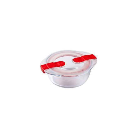 Voedselopslagcontainer Pyrex Cook & Heat 1,1 L Transparant 3 Onderdelen